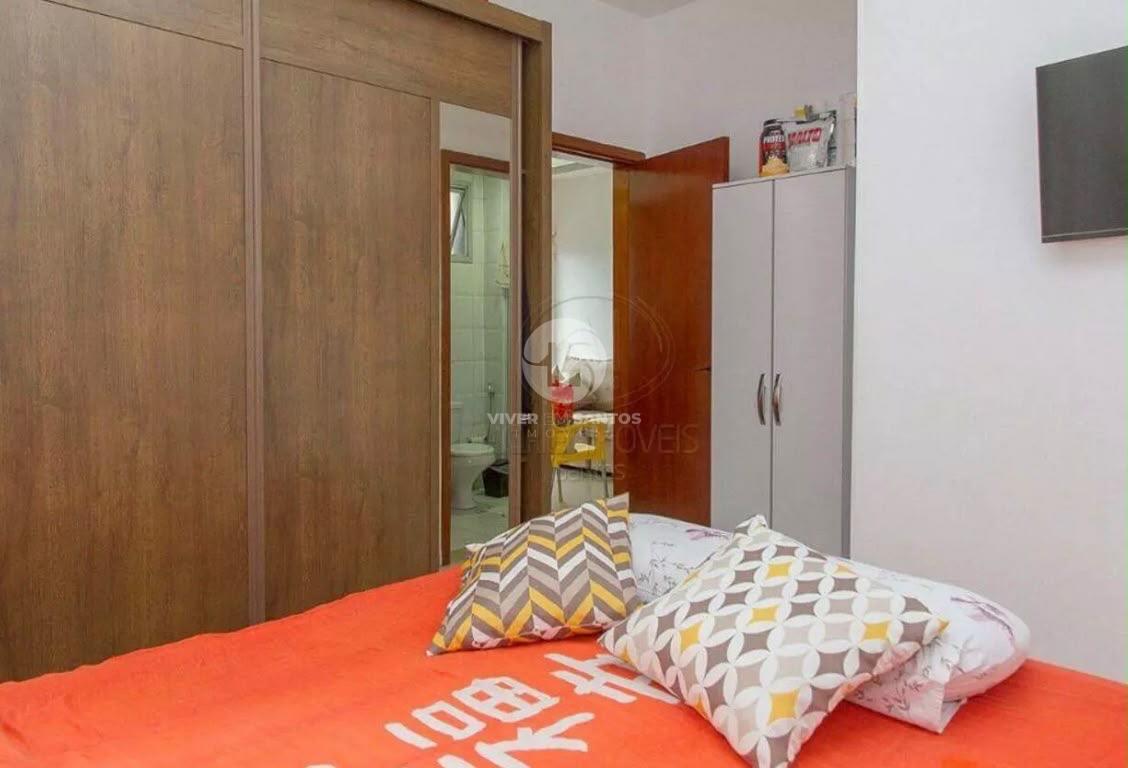 Apartamento 2 dormitórios com suíte, sacada e lazer na Encruzilhada - Santos/SP em Encruzilhada, Santos — foto 14