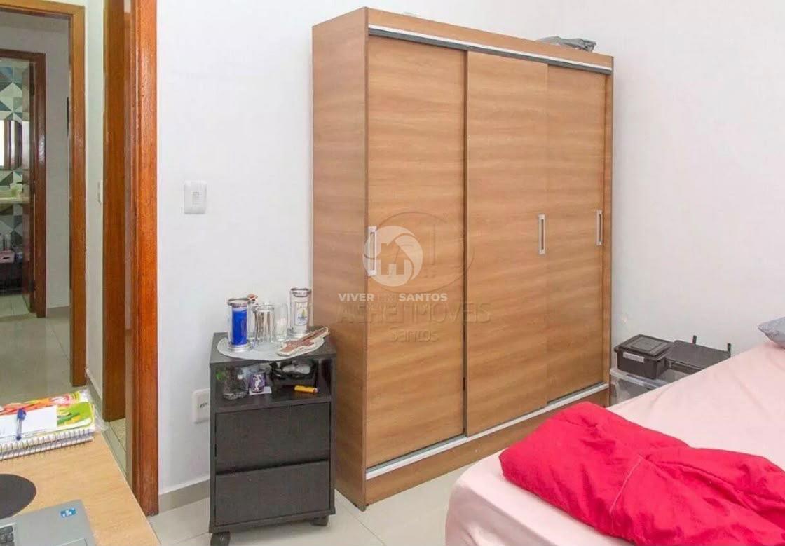 Apartamento 2 dormitórios com suíte, sacada e lazer na Encruzilhada - Santos/SP em Encruzilhada, Santos — foto 18