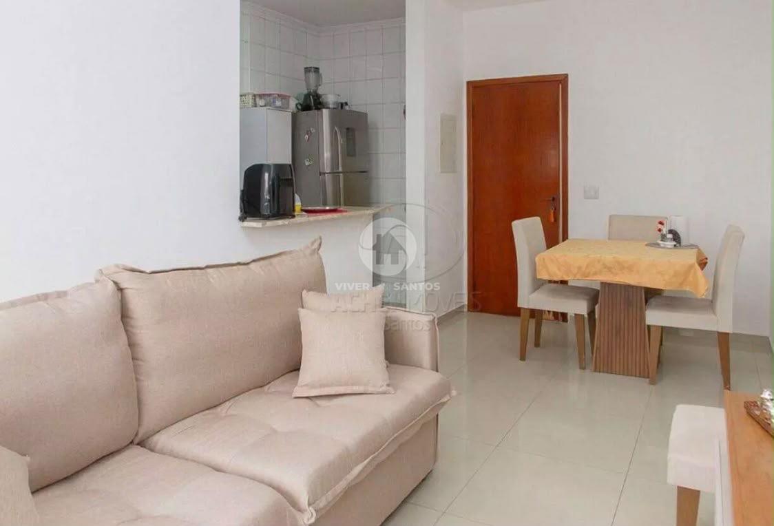 Apartamento 2 dormitórios com suíte, sacada e lazer na Encruzilhada - Santos/SP em Encruzilhada, Santos — foto 5