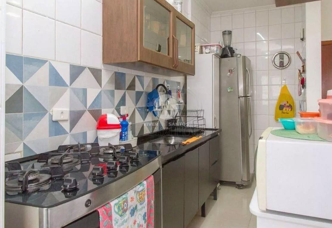 Apartamento 2 dormitórios com suíte, sacada e lazer na Encruzilhada - Santos/SP em Encruzilhada, Santos — foto 9