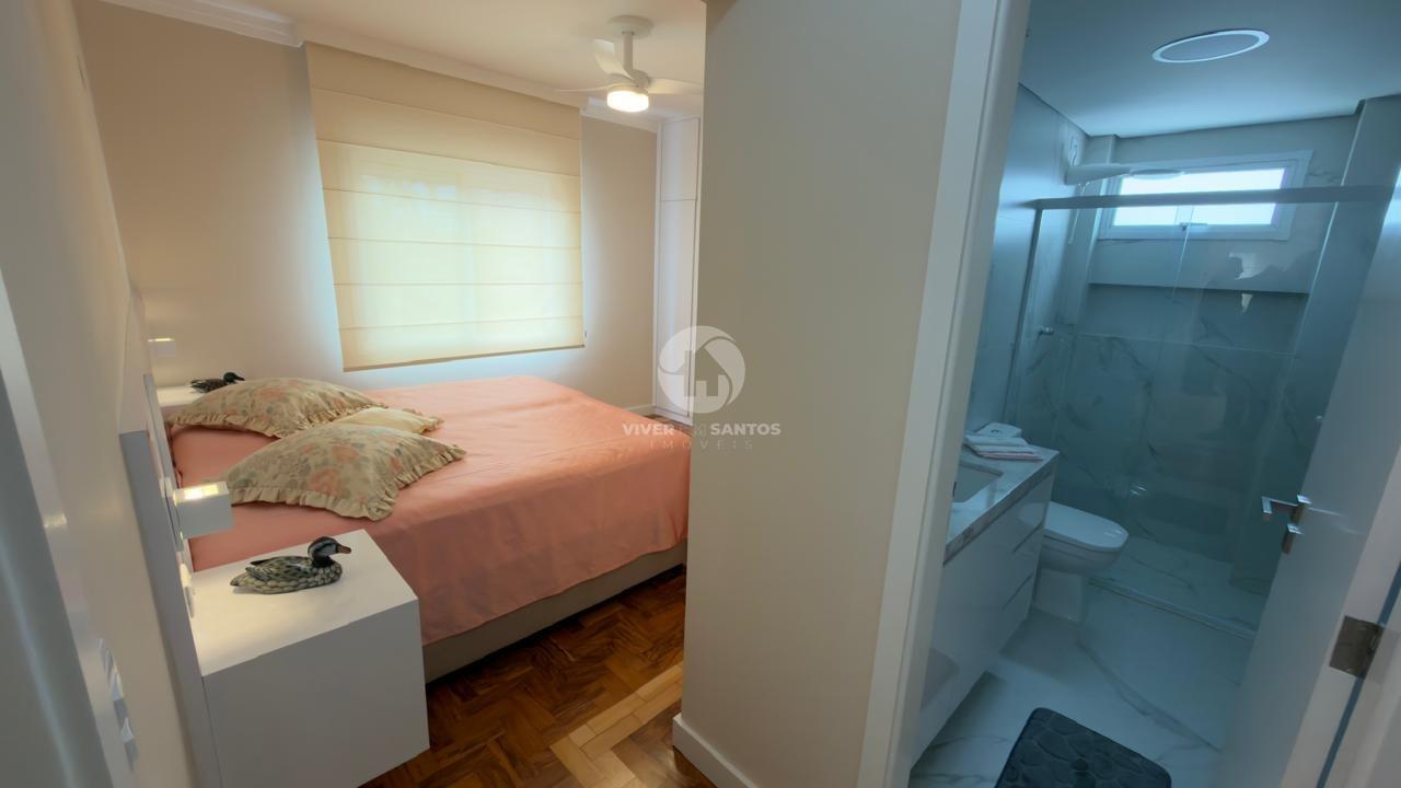 Apartamento Totalmente Reformado, 3 Suítes, Planejados e Ambientes Integrados no Boqueirão – Santos/SP em Boqueirão, Santos — foto 8