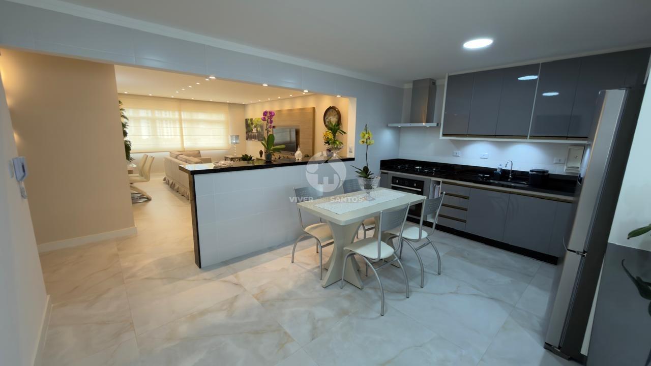 Apartamento Totalmente Reformado, 3 Suítes, Planejados e Ambientes Integrados no Boqueirão – Santos/SP em Boqueirão, Santos — foto 13