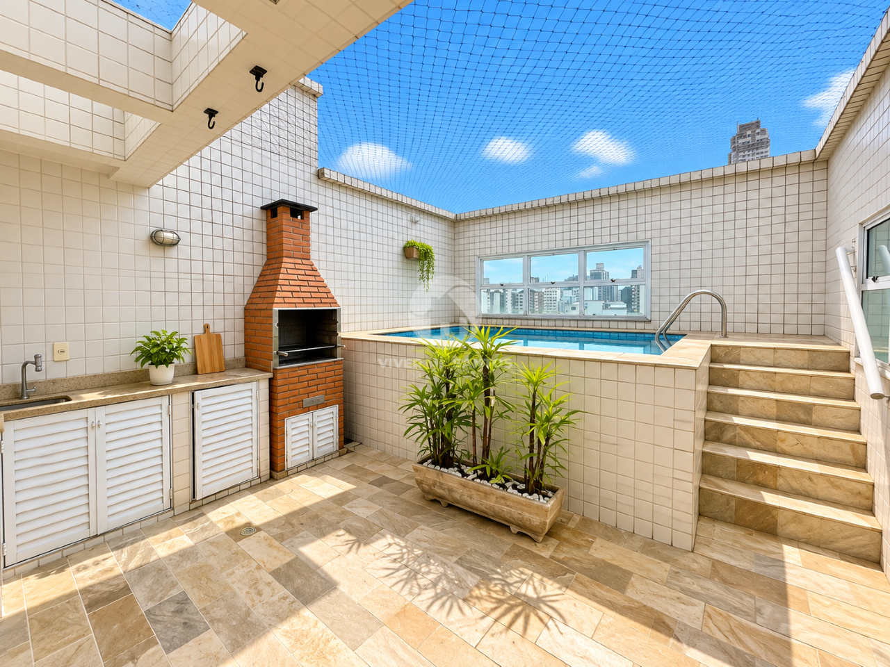 Cobertura Exclusiva com Piscina Privativa, Churrasqueira e 2 Suítes no José Menino - Santos/SP em Marapé, Santos — foto 2