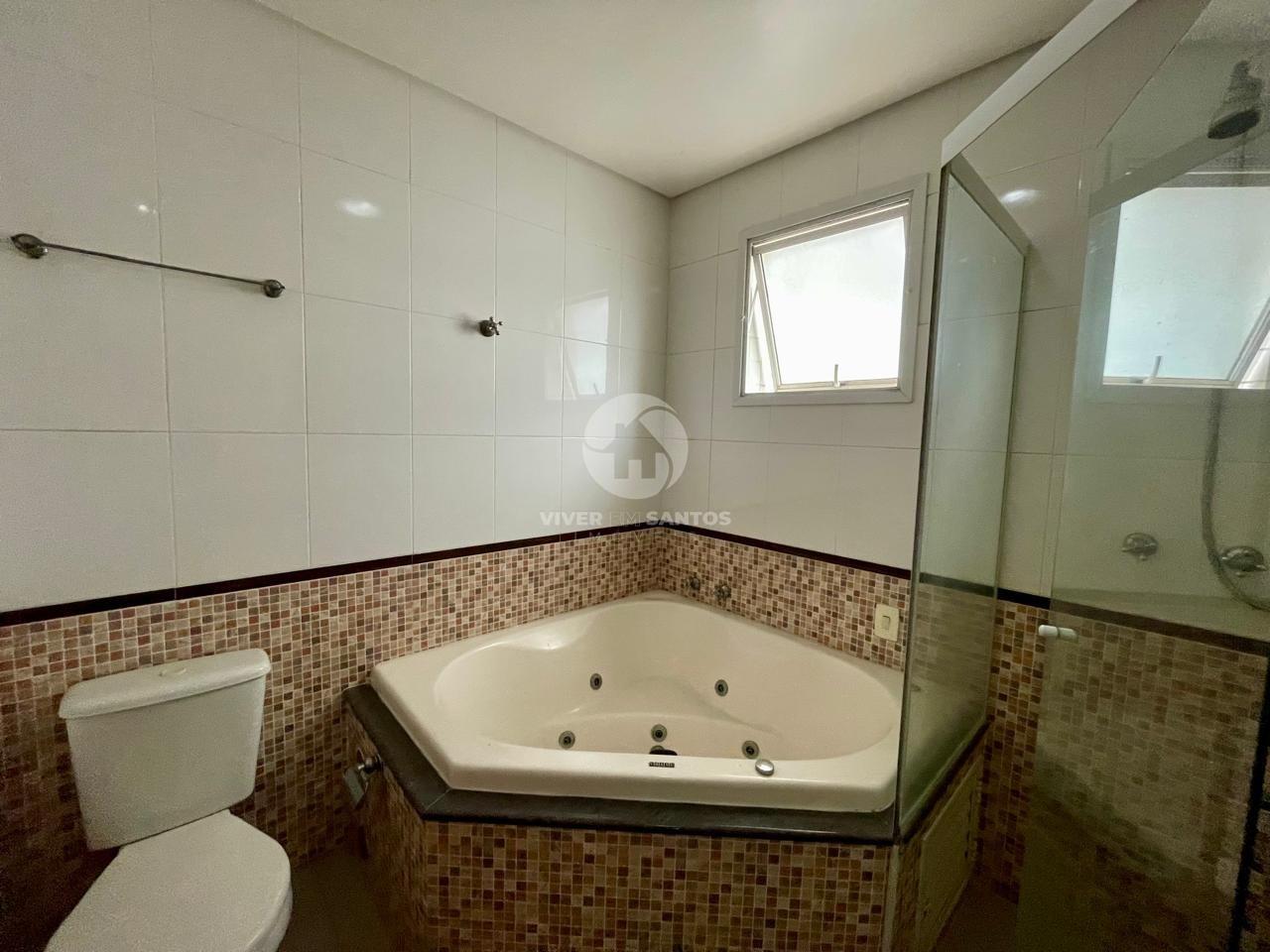 Cobertura Exclusiva com Piscina Privativa, Churrasqueira e 2 Suítes no José Menino - Santos/SP em Marapé, Santos — foto 10