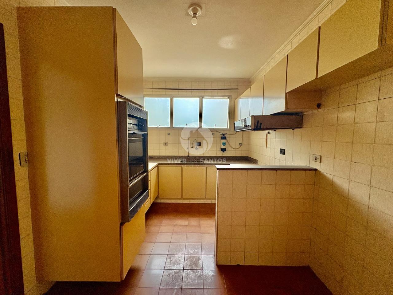 Apartamento 188 m², 3 Dormitórios, Suíte e Dependência Completa no Gonzaga – Santos/SP em Gonzaga, Santos — foto 13