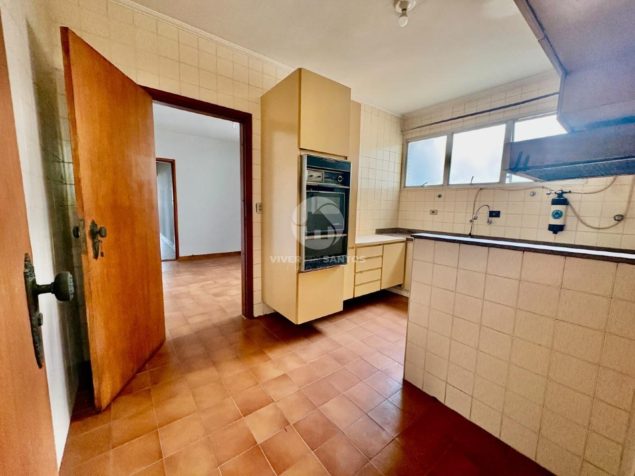 Apartamento 188 m², 3 Dormitórios, Suíte e Dependência Completa no Gonzaga – Santos/SP em Gonzaga, Santos — foto 12
