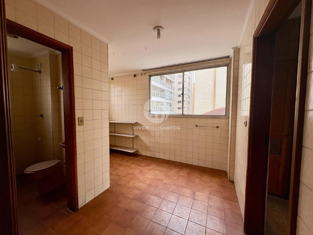 Apartamento 188 m², 3 Dormitórios, Suíte e Dependência Completa no Gonzaga – Santos/SP em Gonzaga, Santos — foto 14