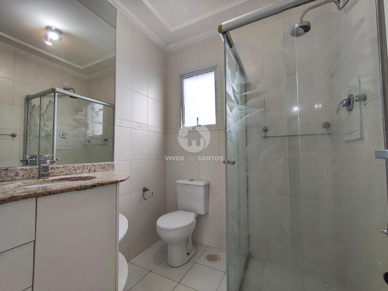 Apartamento 3 Dormitórios, Suíte com Closet, Varanda Gourmet, 2 Vagas e Lazer na Aparecida – Santos/SP em Aparecida, Santos — foto 9