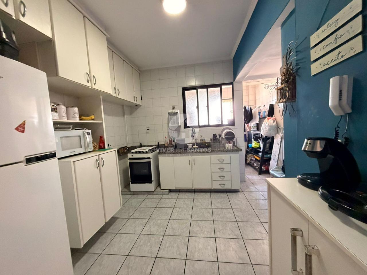 Apartamento 94 m², 3 Dormitórios, Suíte, Varanda com Vista Livre e Lazer na Aparecida – Santos/SP em Aparecida, Santos — foto 12
