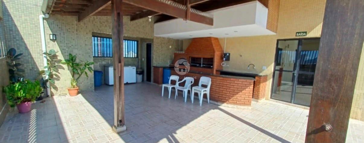 Apartamento 94 m², 3 Dormitórios, Suíte, Varanda com Vista Livre e Lazer na Aparecida – Santos/SP em Aparecida, Santos — foto 17