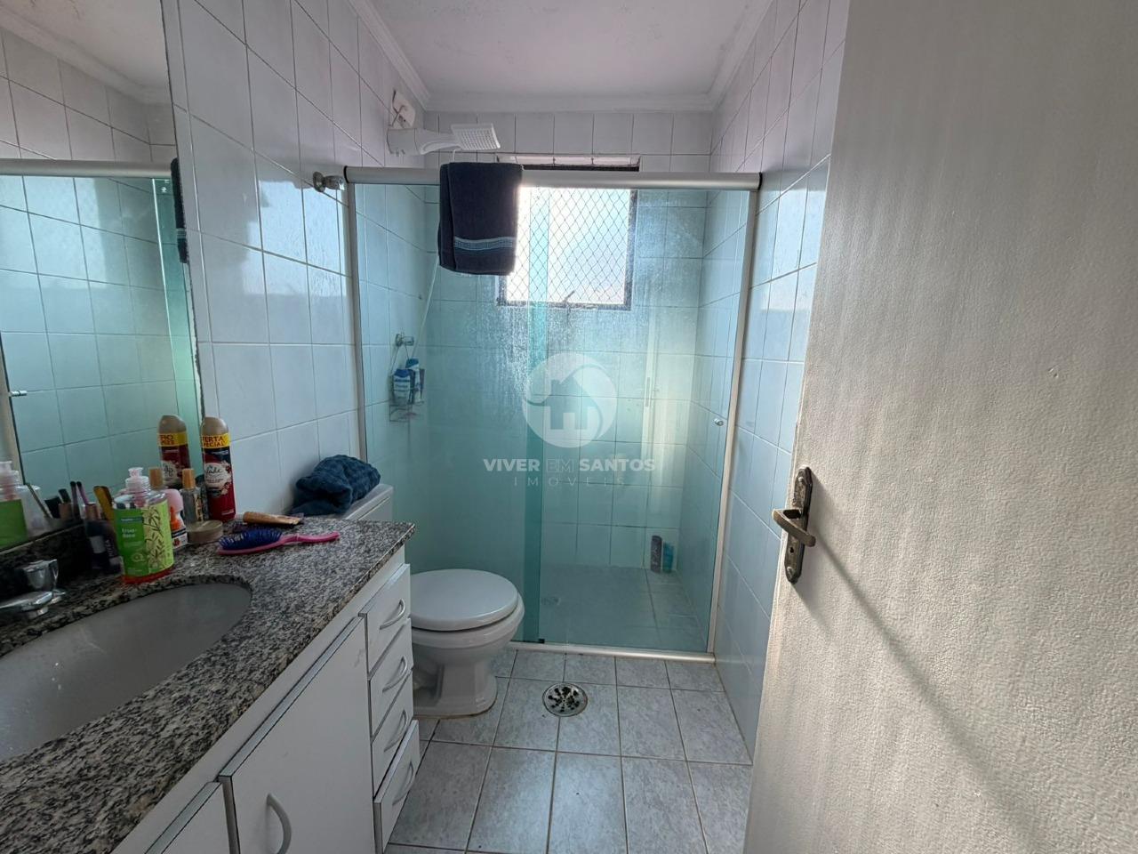 Apartamento 94 m², 3 Dormitórios, Suíte, Varanda com Vista Livre e Lazer na Aparecida – Santos/SP em Aparecida, Santos — foto 11