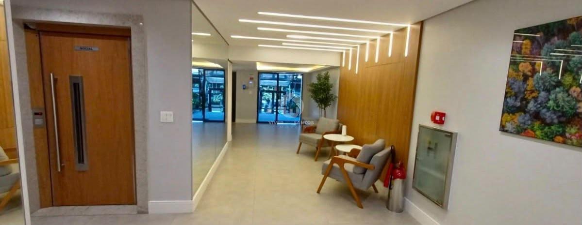 Apartamento 94 m², 3 Dormitórios, Suíte, Varanda com Vista Livre e Lazer na Aparecida – Santos/SP em Aparecida, Santos — foto 14
