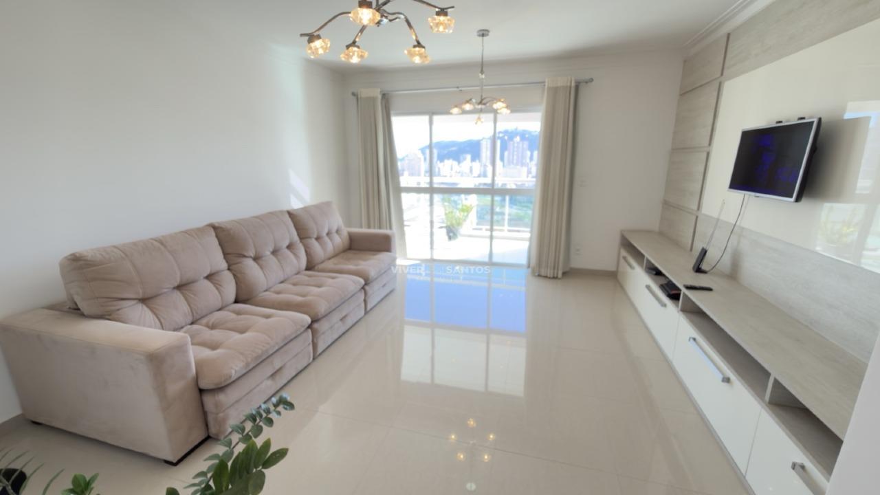 Apartamento Reformado 143 m², 3 Dormitórios, Suíte, Churrasqueira, 2 Vagas e Lazer Completo – Santos/SP em Gonzaga, Santos — foto 4