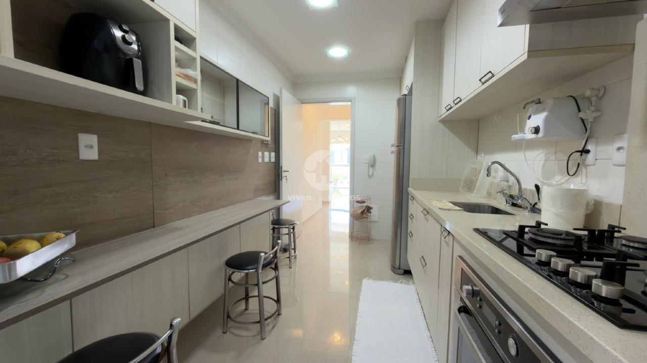 Apartamento Reformado 143 m², 3 Dormitórios, Suíte, Churrasqueira, 2 Vagas e Lazer Completo – Santos/SP em Gonzaga, Santos — foto 19