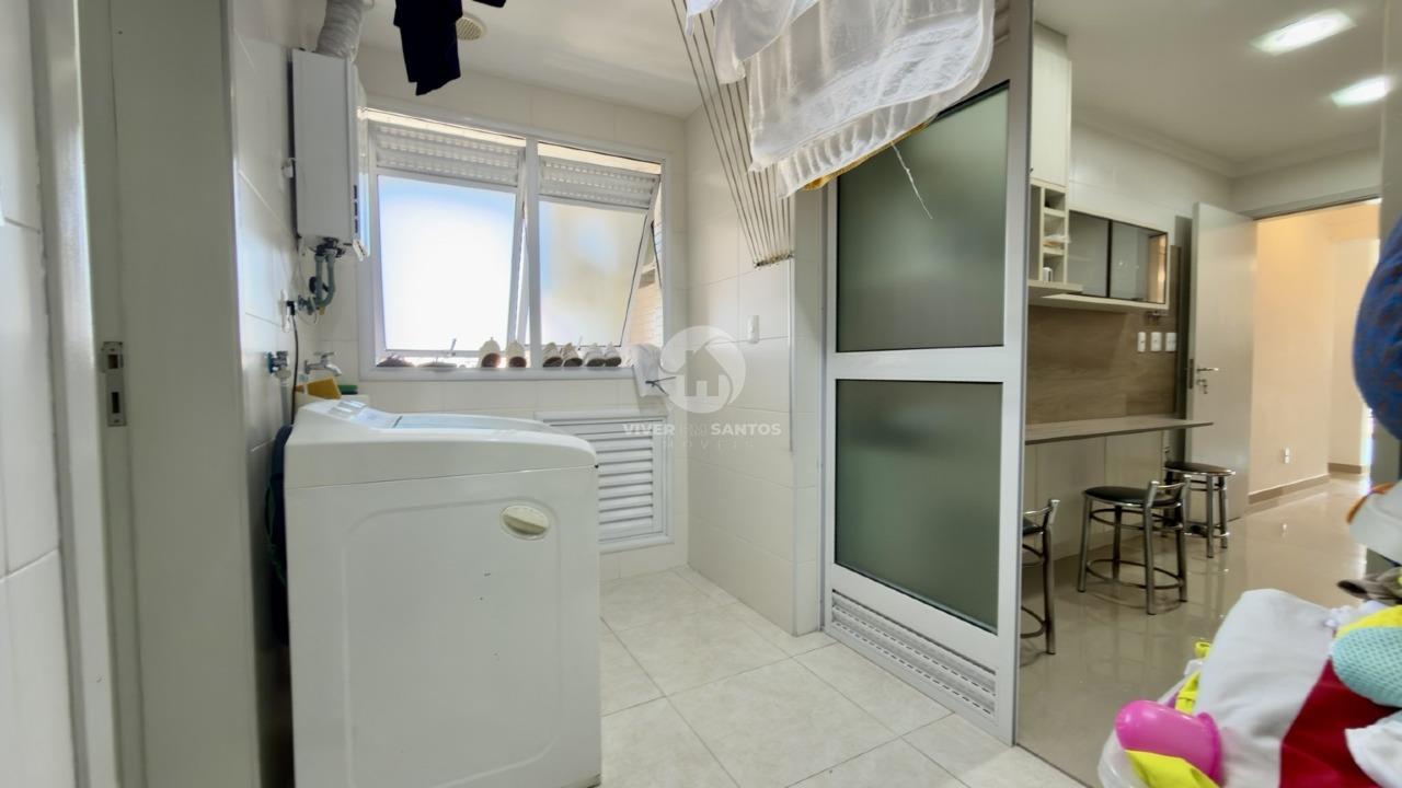 Apartamento Reformado 143 m², 3 Dormitórios, Suíte, Churrasqueira, 2 Vagas e Lazer Completo – Santos/SP em Gonzaga, Santos — foto 20