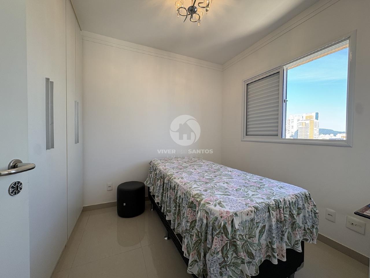 Apartamento Reformado 143 m², 3 Dormitórios, Suíte, Churrasqueira, 2 Vagas e Lazer Completo – Santos/SP em Gonzaga, Santos — foto 17