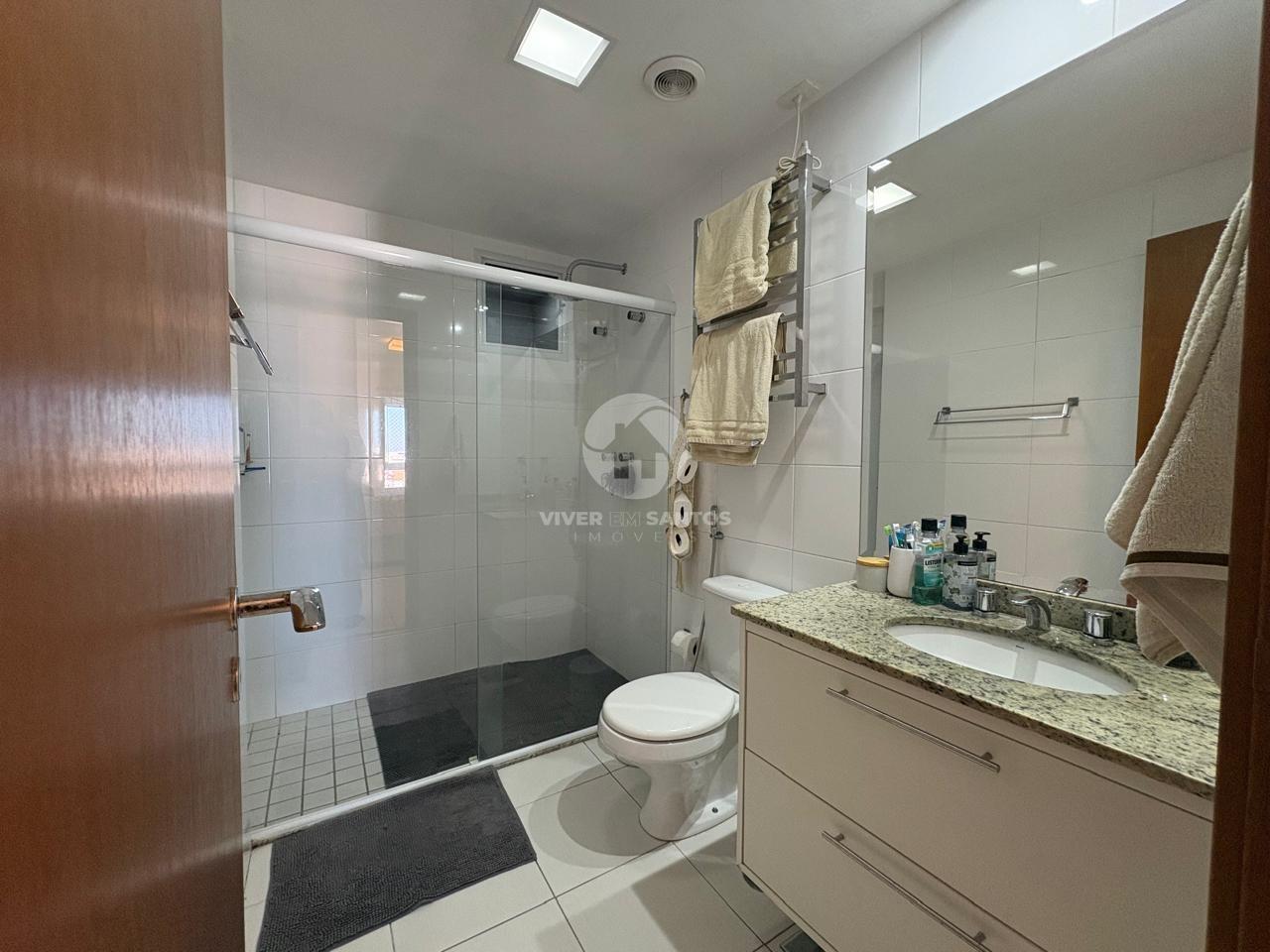 Título: Apartamento 2 Dormitórios, Suíte, Vista para o Mar, Vaga e Lazer Completo no Gonzaga – Santos/SP em Gonzaga, Santos — foto 9
