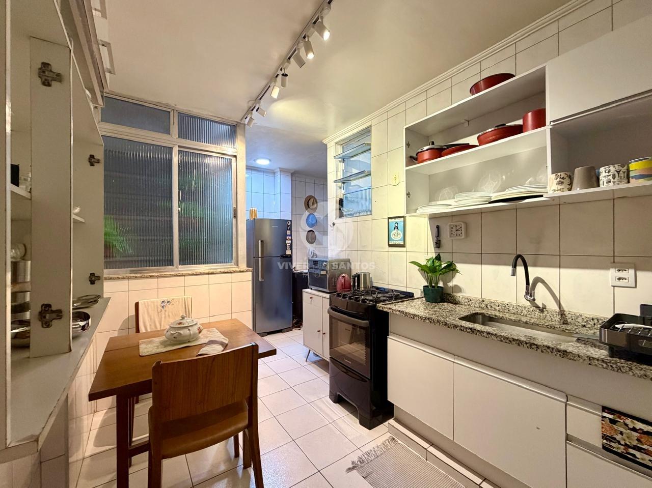 Apartamento Porteira Fechada, Varanda com Vista para o Mar e a 50 Metros da Praia do Boqueirão – Santos/SP em Boqueirão, Santos — foto 13