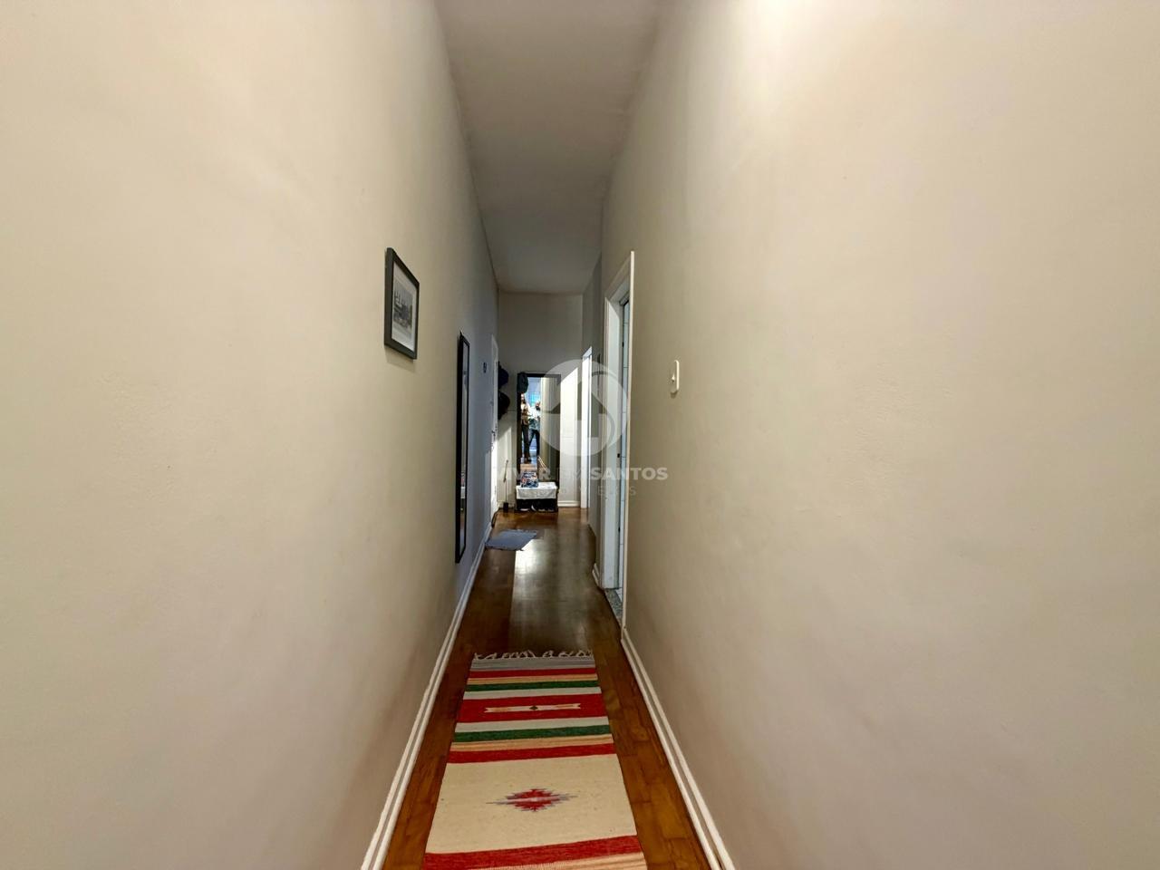 Apartamento Porteira Fechada, Varanda com Vista para o Mar e a 50 Metros da Praia do Boqueirão – Santos/SP em Boqueirão, Santos — foto 17