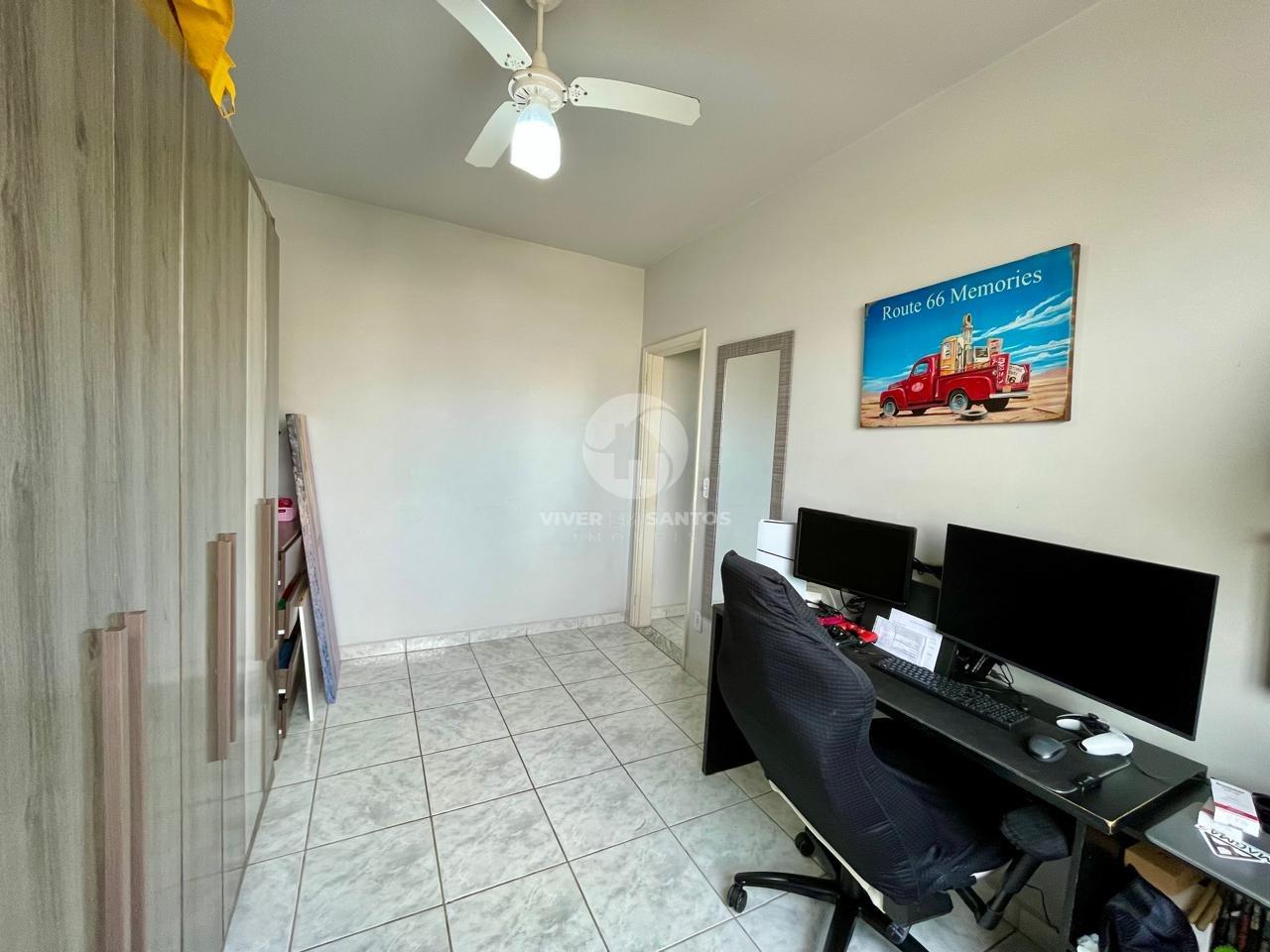 Apartamento 122 m², 2 Dormitórios, Sala Ampla e Vaga Demarcada no Embaré – Santos/SP em Embaré, Santos — foto 14