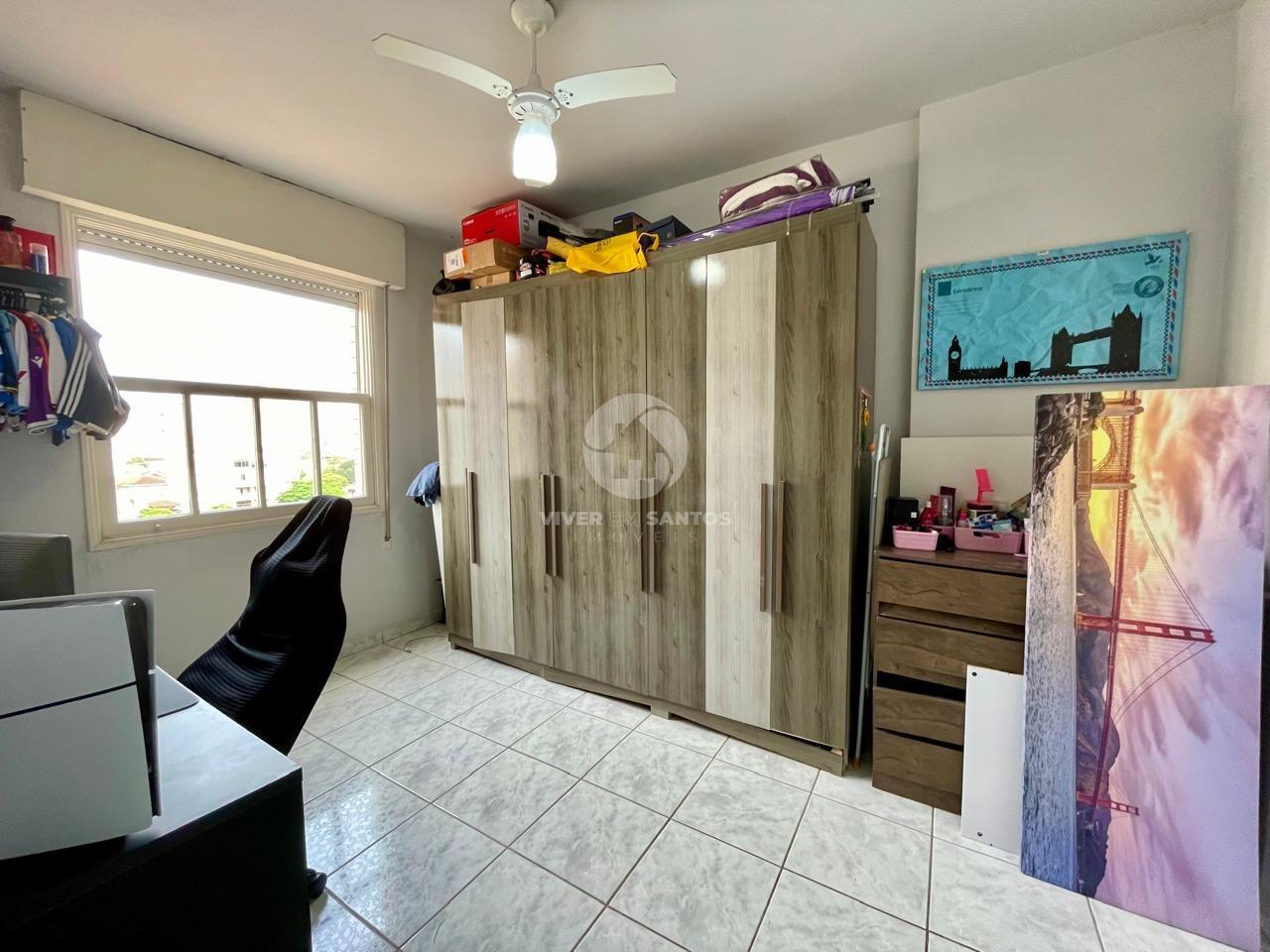 Apartamento 122 m², 2 Dormitórios, Sala Ampla e Vaga Demarcada no Embaré – Santos/SP em Embaré, Santos — foto 12