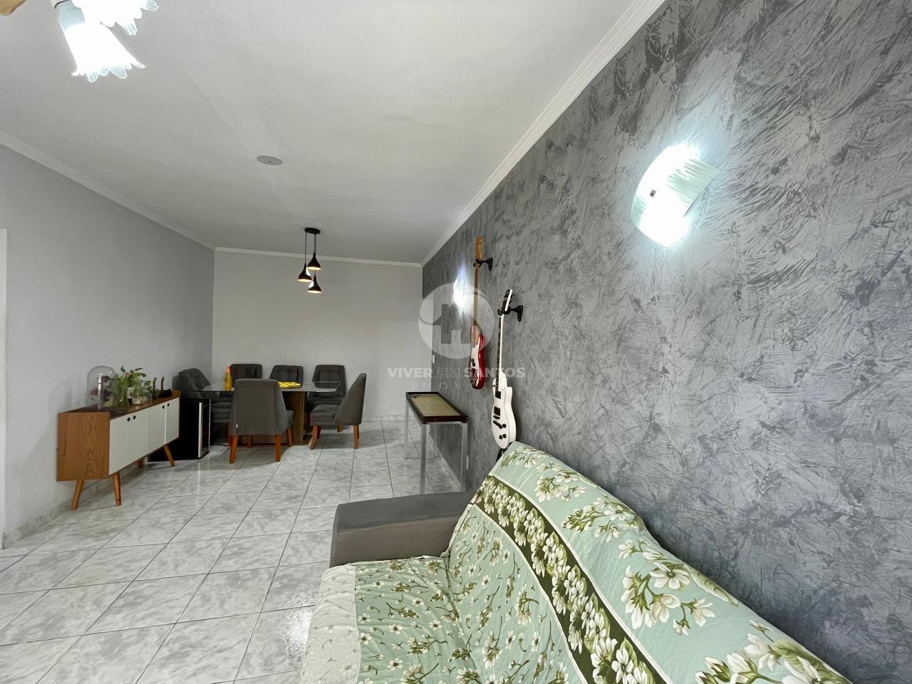 Apartamento 122 m², 2 Dormitórios, Sala Ampla e Vaga Demarcada no Embaré – Santos/SP em Embaré, Santos — foto 2