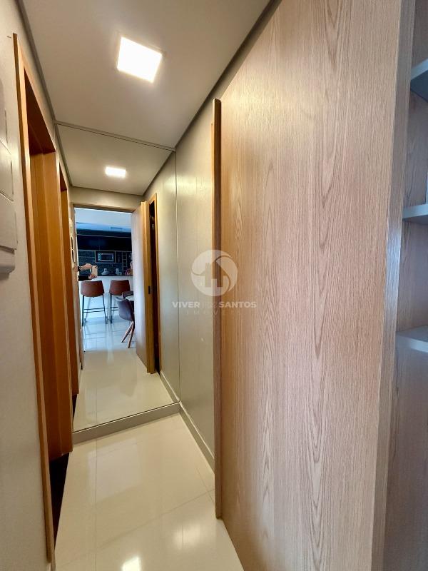 Apartamento Mobiliado, 1 Suíte, Varanda, Vaga Demarcada e Lazer no Residencial Ibiza – Embaré, Santos/SP em Embaré, Santos — foto 10