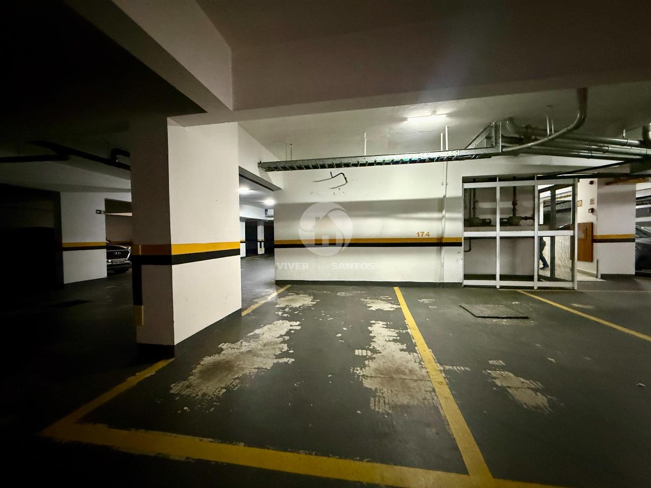 Apartamento Mobiliado, 1 Suíte, Varanda, Vaga Demarcada e Lazer no Residencial Ibiza – Embaré, Santos/SP em Embaré, Santos — foto 28