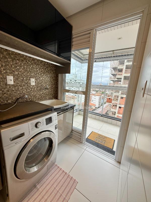 Apartamento Mobiliado, 1 Suíte, Varanda, Vaga Demarcada e Lazer no Residencial Ibiza – Embaré, Santos/SP em Embaré, Santos — foto 9