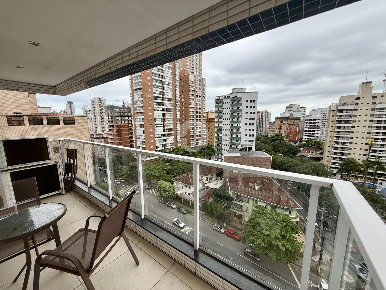 Apartamento 52 m², Andar Alto, 1 Suíte, Varanda e Vaga Demarcada no Residencial Ibiza – Embaré, Santos/SP em Embaré, Santos — foto 4
