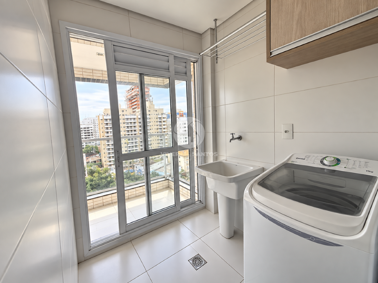 Apartamento 52 m², Andar Alto, 1 Suíte, Varanda e Vaga Demarcada no Residencial Ibiza – Embaré, Santos/SP em Embaré, Santos — foto 8