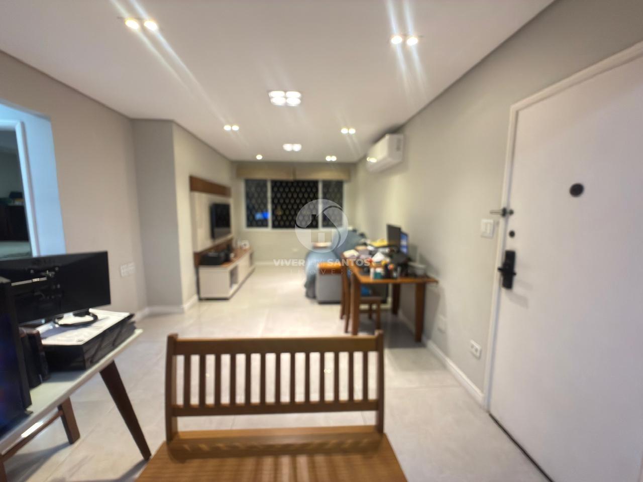 Apartamento 2 Dormitórios, Suíte, Elevador e Vaga Demarcada no Gonzaga – Santos/SP em Gonzaga, Santos — foto 3