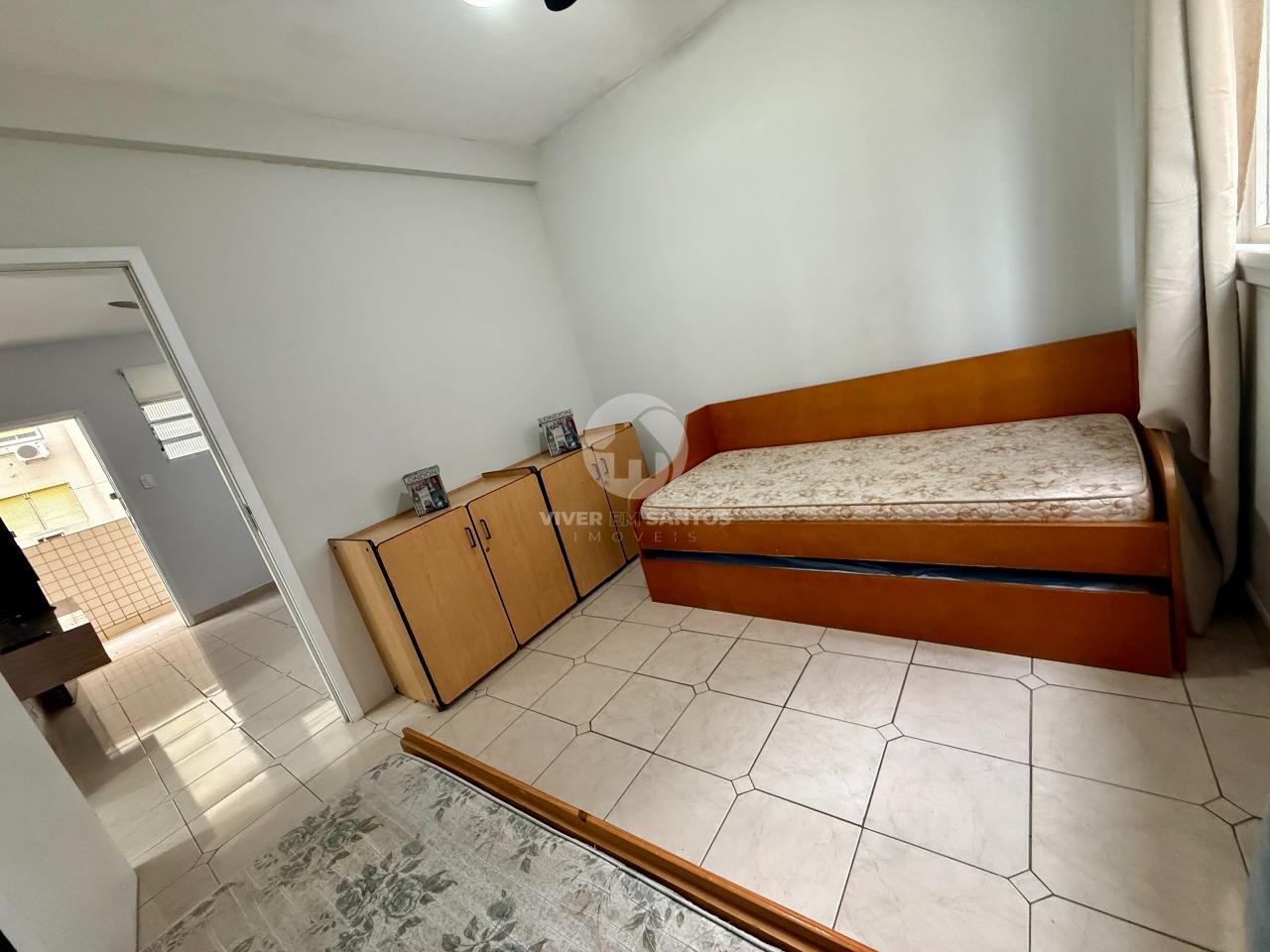 Apartamento Frente Mar, 75 m², 2 Dormitórios e Varanda com Vista para o Mar na Pompéia – Santos/SP em Pompéia, Santos — foto 17