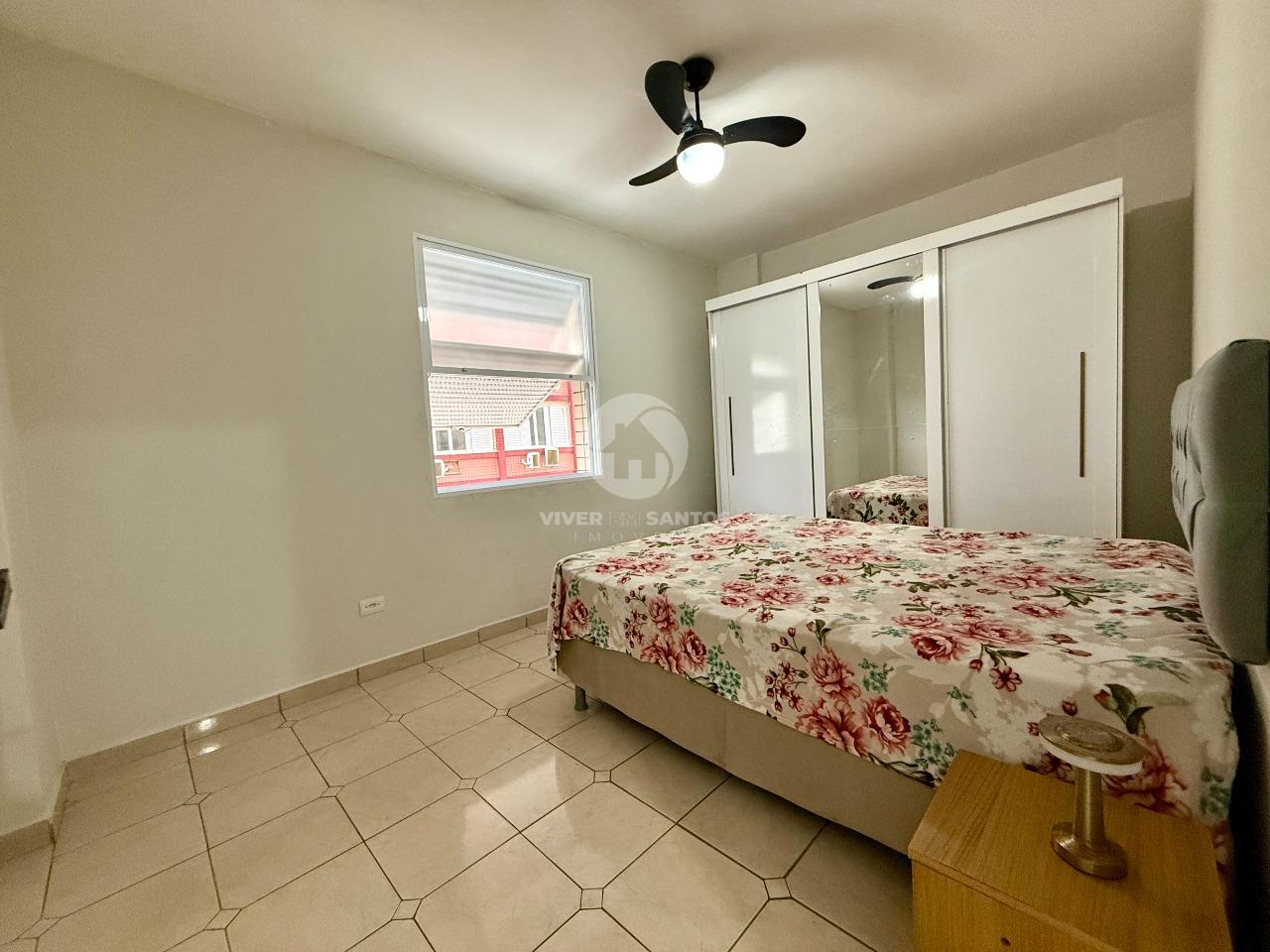 Apartamento Frente Mar, 75 m², 2 Dormitórios e Varanda com Vista para o Mar na Pompéia – Santos/SP em Pompéia, Santos — foto 12