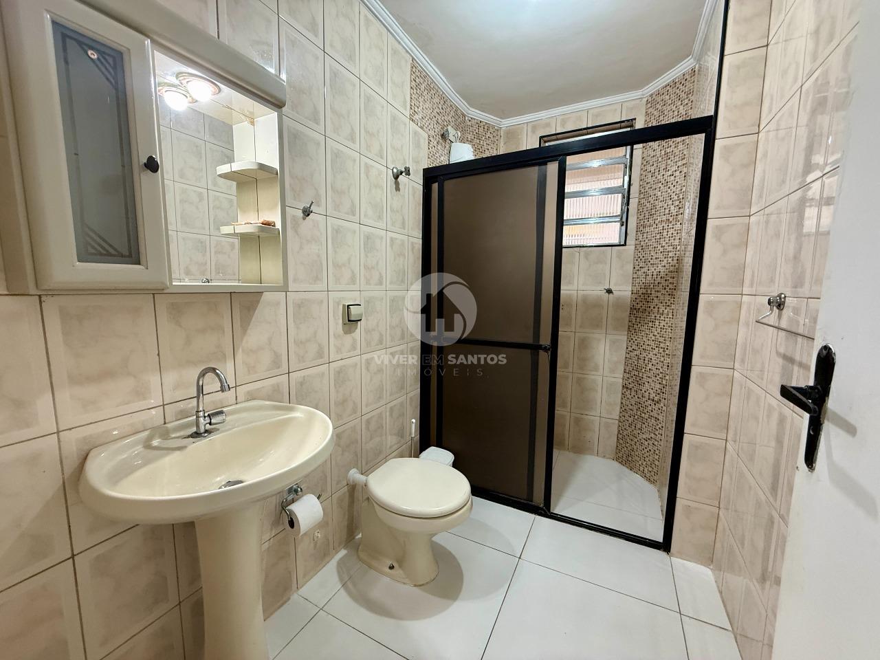 Apartamento Frente Mar, 75 m², 2 Dormitórios e Varanda com Vista para o Mar na Pompéia – Santos/SP em Pompéia, Santos — foto 10