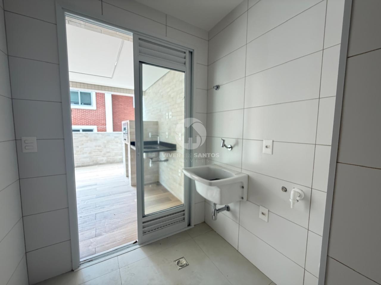 Apartamento Garden Novo, 2 Suítes, Varanda com Churrasqueira e Lazer Completo na Quadra da Praia da Aparecida – Santos/SP em Aparecida, Santos — foto 22