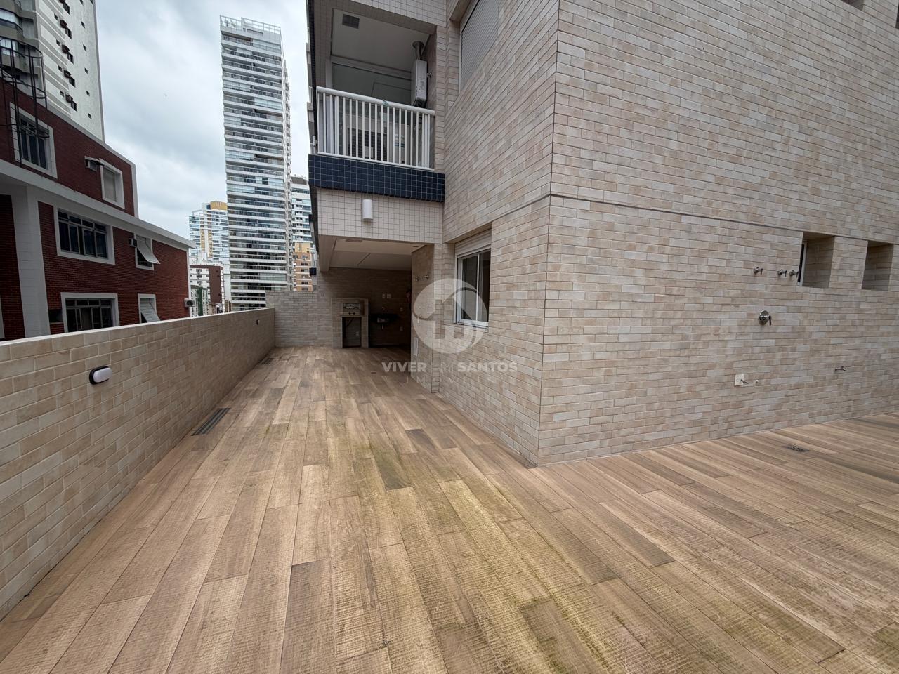 Apartamento Garden Novo, 2 Suítes, Varanda com Churrasqueira e Lazer Completo na Quadra da Praia da Aparecida – Santos/SP em Aparecida, Santos — foto 29