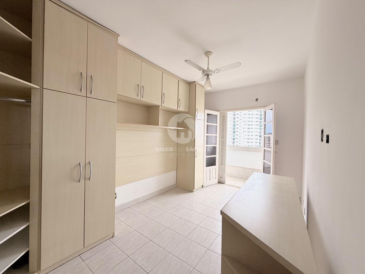 Apartamento 3 Dormitórios, Suíte, Sala 3 Ambientes e Vaga Demarcada no Embaré – Santos/SP em Embaré, Santos — foto 13