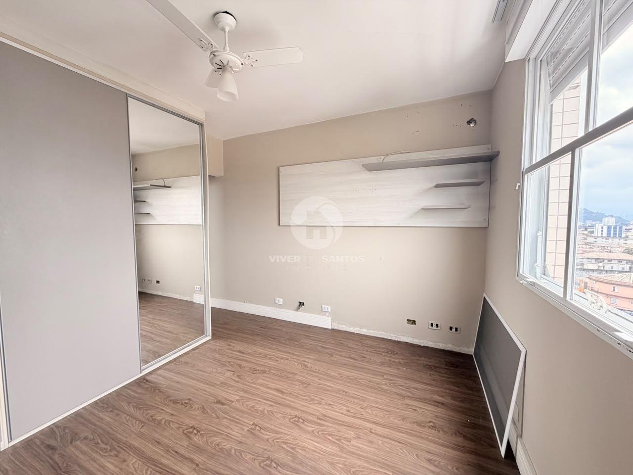 Apartamento 3 Dormitórios, Suíte, Sala 3 Ambientes e Vaga Demarcada no Embaré – Santos/SP em Embaré, Santos — foto 18