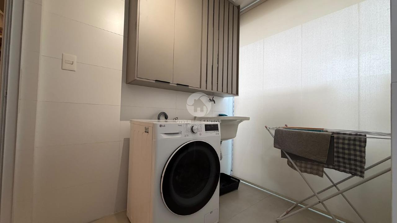 Apartamento vista mar com 2 quartos e lazer completo no Boqueirão em Santos em Boqueirão, Santos — foto 25