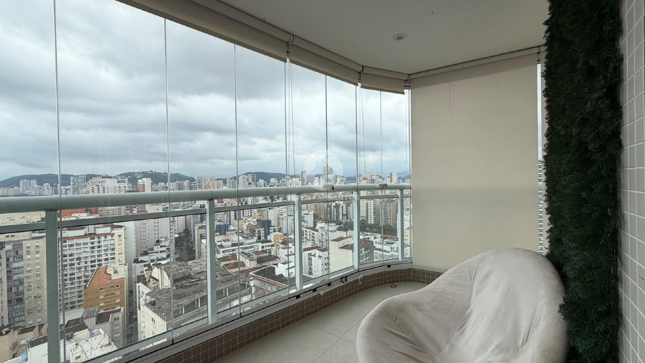 Apartamento vista mar com 2 quartos e lazer completo no Boqueirão em Santos em Boqueirão, Santos — foto 5