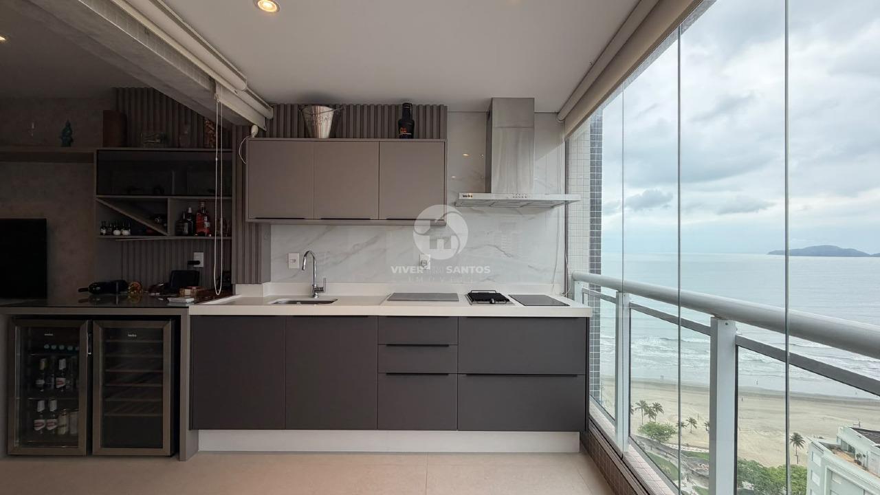 Apartamento vista mar com 2 quartos e lazer completo no Boqueirão em Santos em Boqueirão, Santos — foto 6