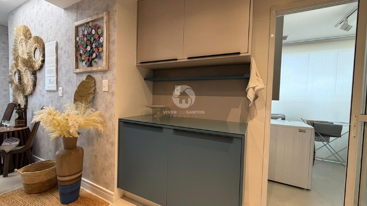 Apartamento vista mar com 2 quartos e lazer completo no Boqueirão em Santos em Boqueirão, Santos — foto 20