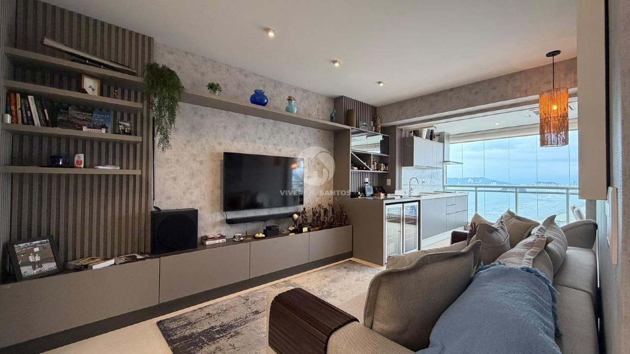 Apartamento vista mar com 2 quartos e lazer completo no Boqueirão em Santos em Boqueirão, Santos — foto 11