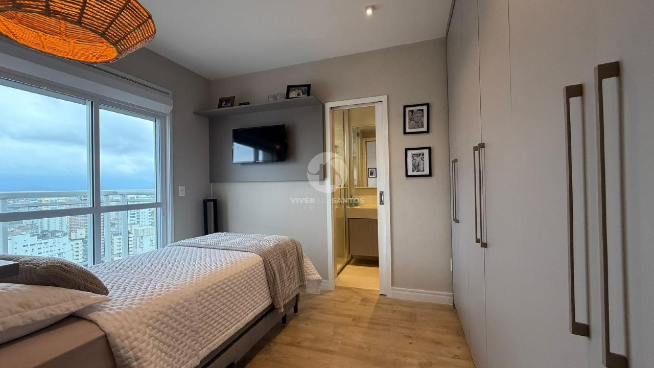 Apartamento vista mar com 2 quartos e lazer completo no Boqueirão em Santos em Boqueirão, Santos — foto 18