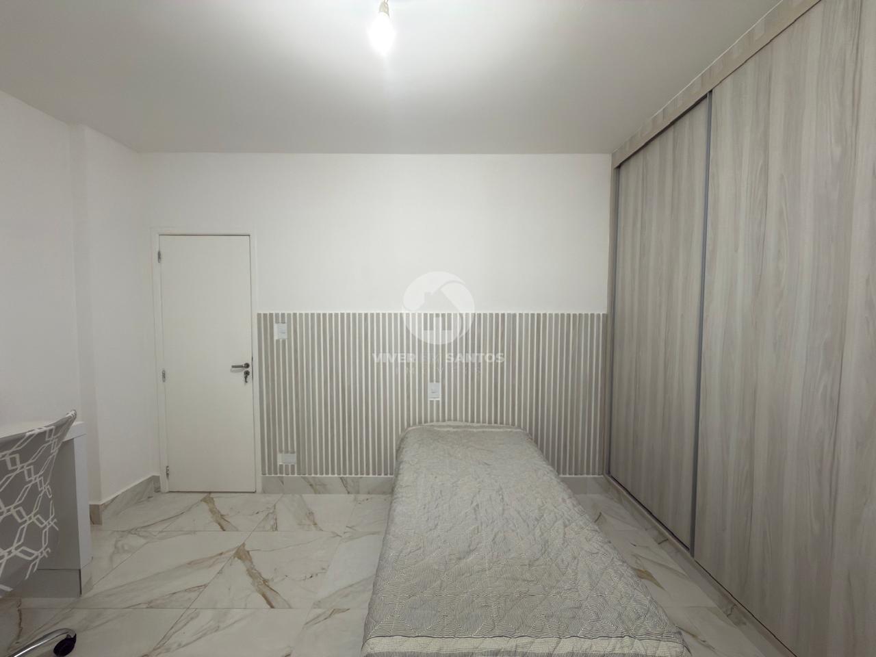 Apartamento Reformado, Andar Alto, 2 Dormitórios e Vista para o Mar na Avenida da Praia – Pompéia, Santos/SP em Pompéia, Santos — foto 8