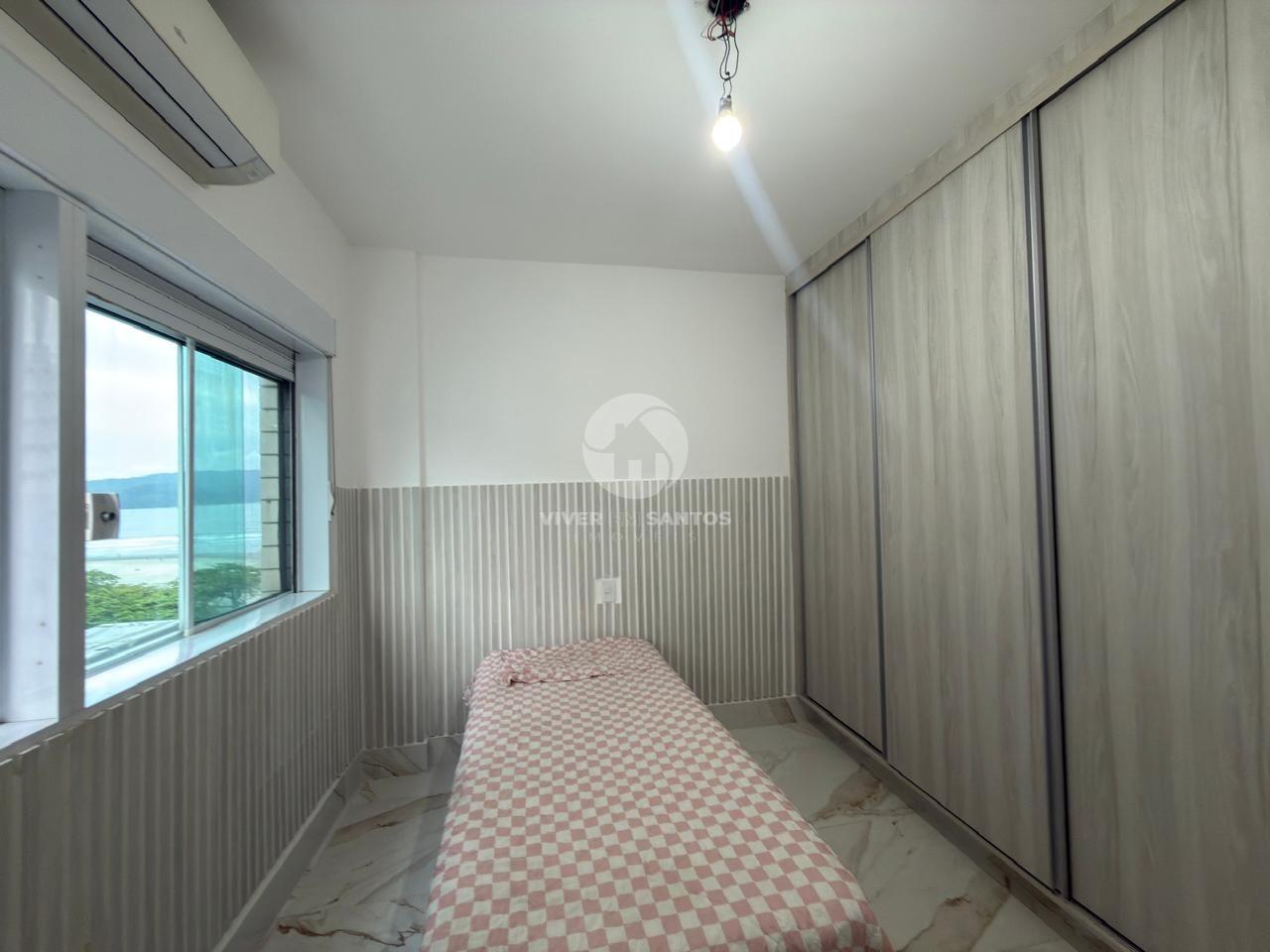 Apartamento Reformado, Andar Alto, 2 Dormitórios e Vista para o Mar na Avenida da Praia – Pompéia, Santos/SP em Pompéia, Santos — foto 14