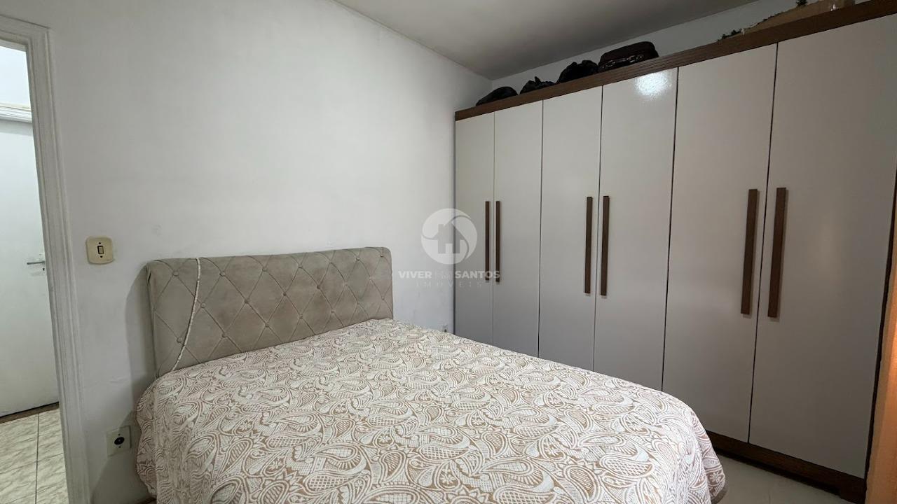 Apartamento 2 Dormitórios, Vista Livre para o Porto e Garagem na Aparecida – Santos/SP em Aparecida, Santos — foto 16
