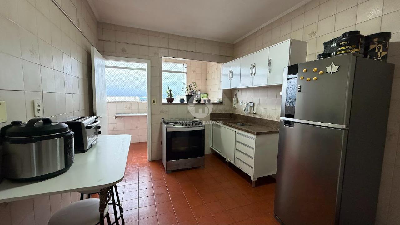 Apartamento 2 Dormitórios, Vista Livre para o Porto e Garagem na Aparecida – Santos/SP em Aparecida, Santos — foto 19