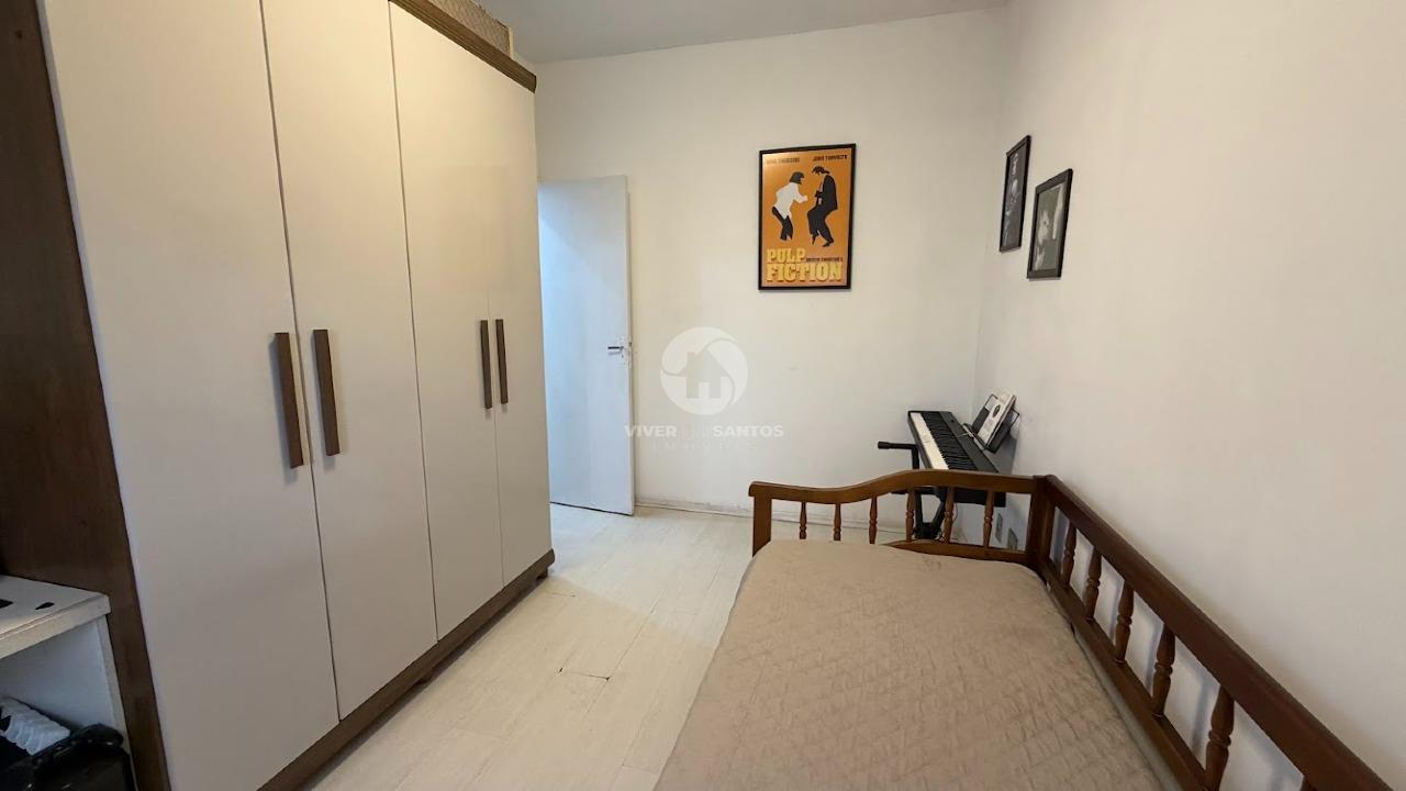Apartamento 2 Dormitórios, Vista Livre para o Porto e Garagem na Aparecida – Santos/SP em Aparecida, Santos — foto 11